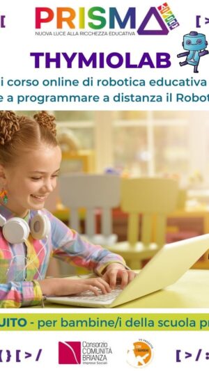 THYMIOLAB: laboratori di robotica educativa ad aprile